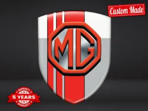 MG Pegatina Banner Auto Máximo Duradero Estilo Moderno